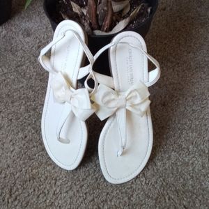 Women's sandals white size7